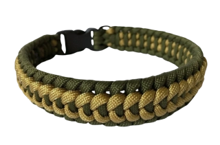 Rychloupínací obojek Hunter - vojenská zelená/khaki
